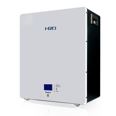 दीवार माउंट 25.6V 48V 100 - 300AH लिथियम लोहा बैटरी